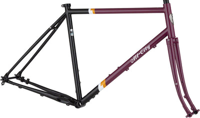 Cadre All-City Gorilla Monsoon - 650b Acier Baie Charred 49cm