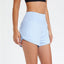 Shorts de fitness à taille haute et à séchage rapide