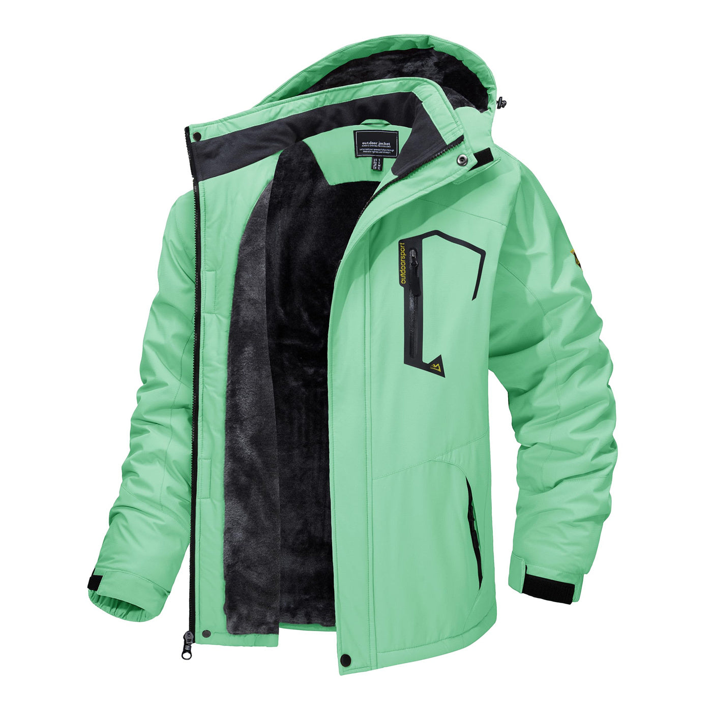 Premium Outdoor Waterproof Winter Jacket with Detachable Hat