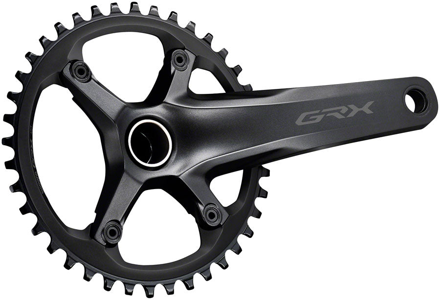Pédalier Shimano GRX FC-RX600-1 - 175mm 11 vitesses 40t Noir