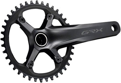 Pédalier Shimano GRX FC-RX600-1 - 175mm 11 vitesses 40t Noir