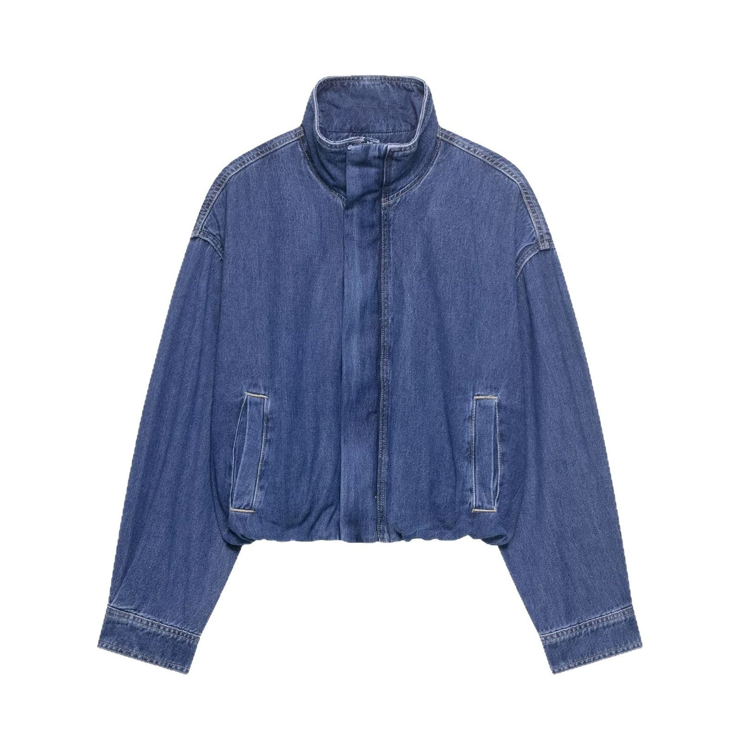 Veste en denim décontractée d'automne précoce pour femmes