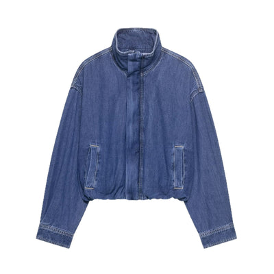 Early Autumn Casual Denim Jacket for Women