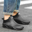 Bottes de pluie imperméables courtes pour hommes