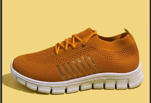 Zapatillas de Plataforma Altas con Cordones Transpirables para Mujer