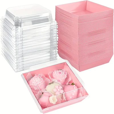 Charcuterie Boxes w/Clear Secure Lids - Korvel