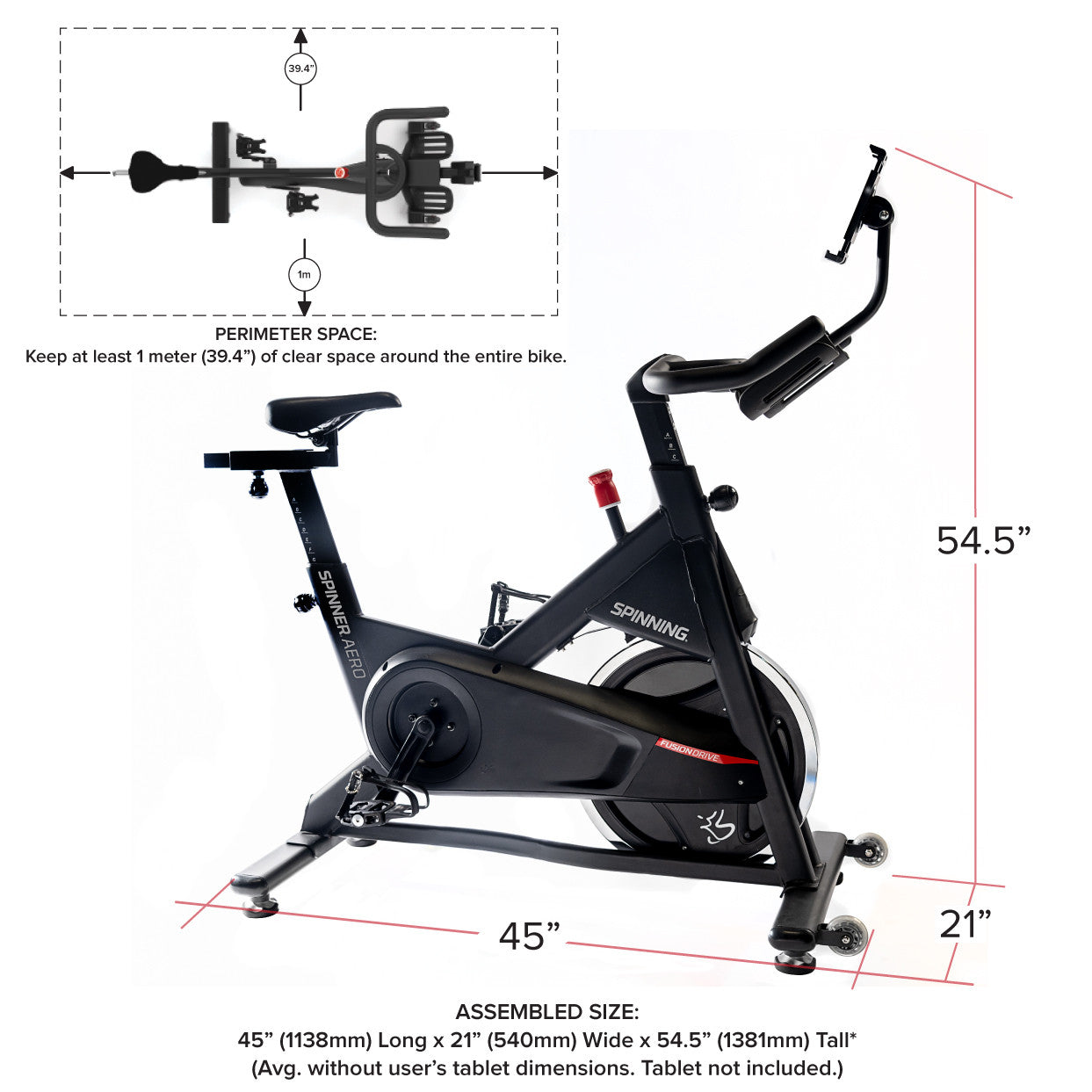 Aero Connected Spinner® Bike - Elevate Your Home Workouts - Korvel