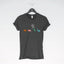 Round-neck Dinosaur Print Short Sleeve T-Shirt