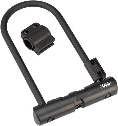 Candado U-Lock Abus Ultra 410 - Con llave negro, 3.9 x 9"