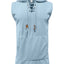 Men's Lace Up Hooded Top