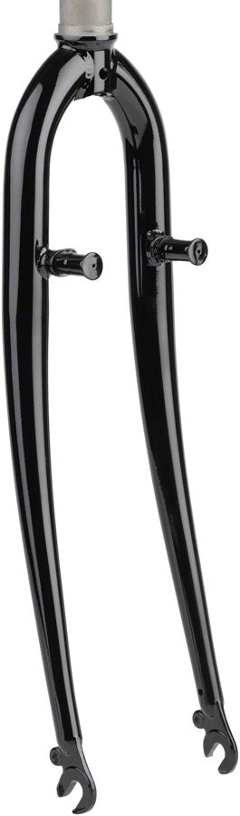 Fourche hybride MSW 700c - QR x 100mm 1 1/8" direction droite Canti Noir