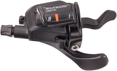 microSHIFT Acolyte Xpress Cambiador de Gatillo Derecho - 1x8 Velocidades Negro