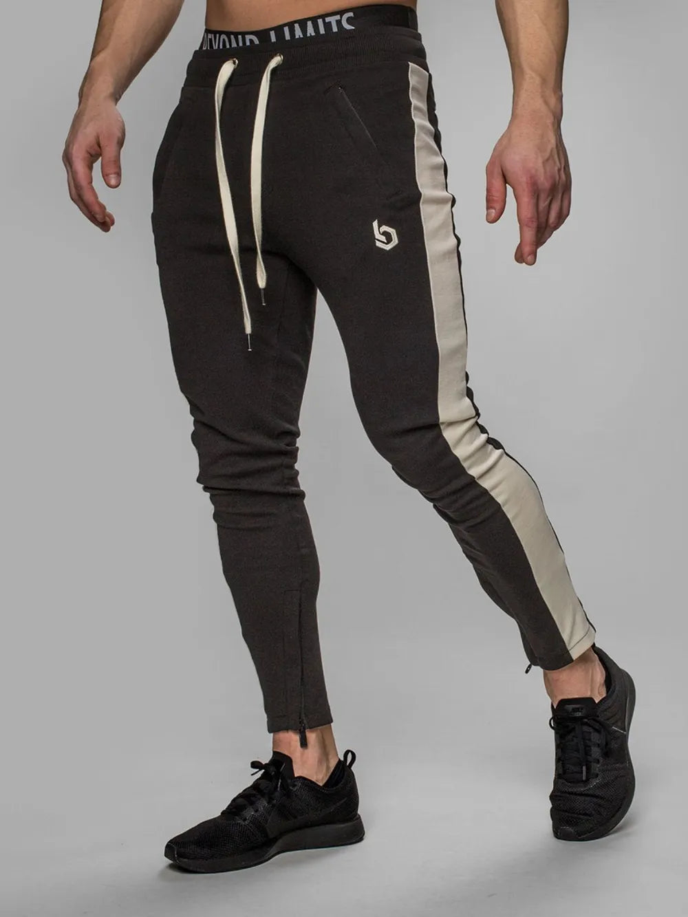 Pantalones Activos con Cordón para Hombre con Contraste