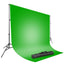 Soporte de fondo de fotografía ajustable de 6.5 x 10 pies con bolsa de transporte
