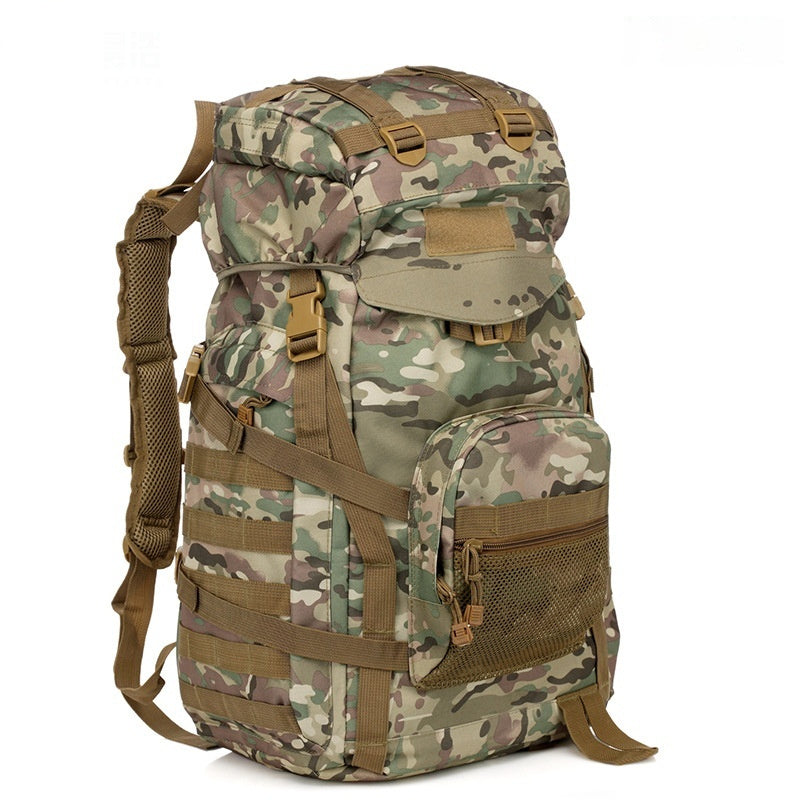 60L Camouflage Military Backpack for Outdoor Adventures