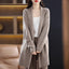 Cardigan en tricot mi-long ample et élégant pour femmes