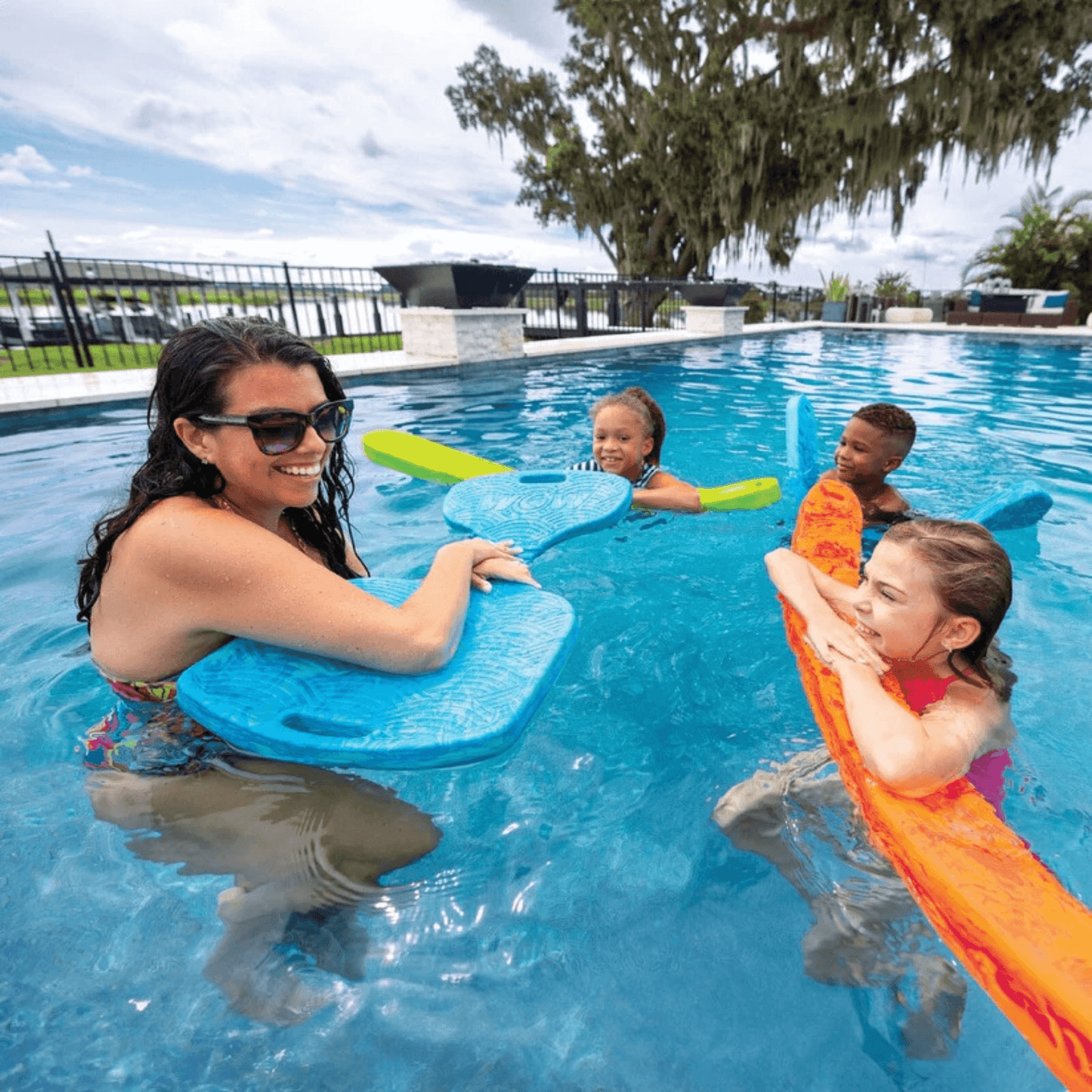 WOW Watersports Vacation Mode Molded Foam Pool Noodles 18-Pack PDQ - Korvel