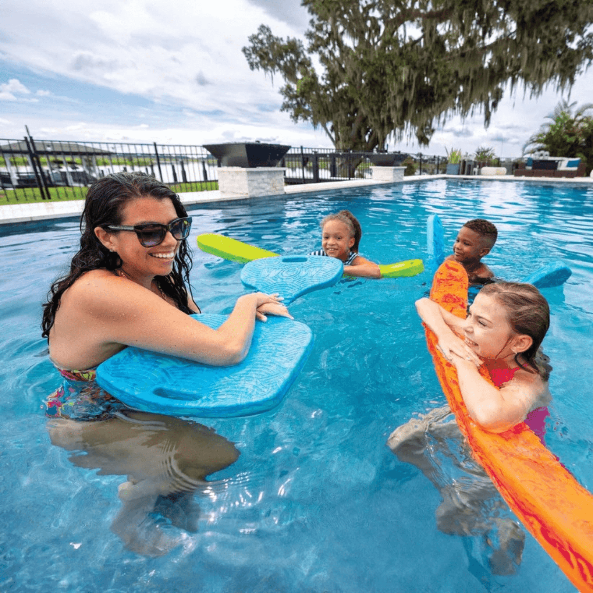 WOW Watersports Vacation Mode Molded Foam Pool Noodles 18-Pack PDQ - Korvel