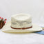 Chapeau de cowboy western chevalier imperméable tissé à la main