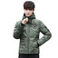 Veste en Duvet Camouflage Imperméable Slim pour Homme