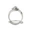 .70ct Diamond Engagement Ring Set in 14KT White Gold