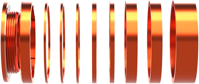 Wheels Manufacturing SOLO-HG Single Speed Conversion Kit - Orange