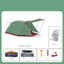 Premium Four-Person Outdoor Tunnel Tent for Camping