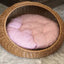 Berceau de Matelas en Rattan Confortable pour Chat