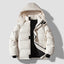 Chaqueta de Algodón Acolchada Impermeable de Dos Piezas Cálida