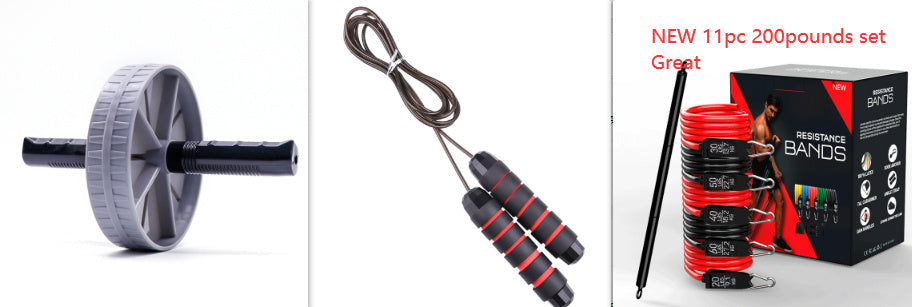 Versatile Latex Resistance Bands with Pull Rope System - Korvel