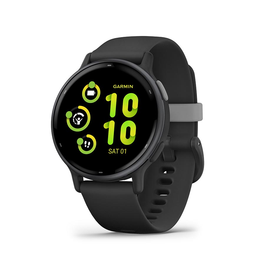 Montre connectée Garmin vivoactive 5 - Bracelet en silicone noir