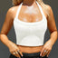 Camiseta Activa con Cuello Halter