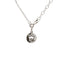 .08ct Pendentif Animal en Diamant Noir en Argent Sterling