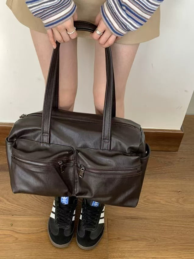 Bolsa de Hombro de Viaje Minimalista de Gran Capacidad Commute