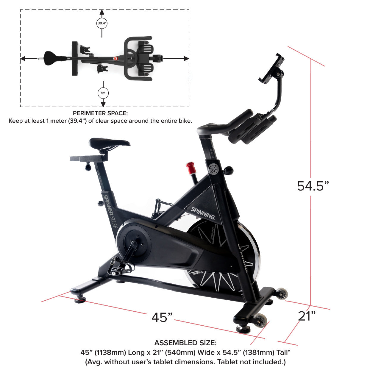 Edge Connected Spinner® Indoor Cycling Bike - Korvel