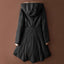 Premium Irregular Mid-Length Glossy Down Jacket for Women