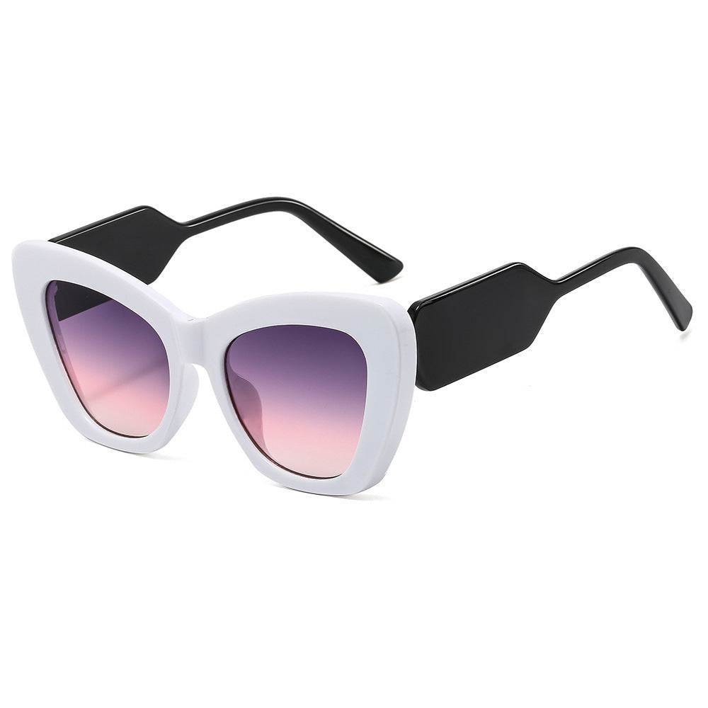 Lunettes de soleil élégantes à couleurs contrastées pour toutes les occasions