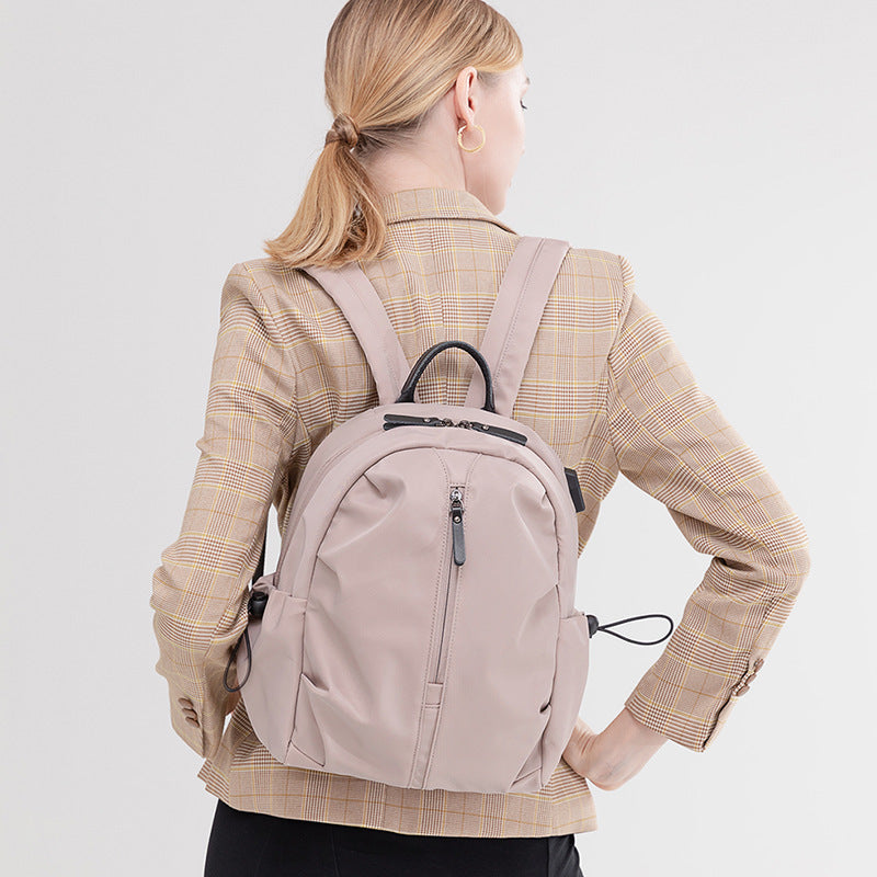 Korean-Style Multi-Purpose Travel Backpack for Women