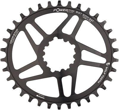 Wolf Tooth Elliptical Direct Mount Chainring - 34t for SRAM Cranksets
