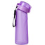 Stylish 650ml Frosted Water Bottle