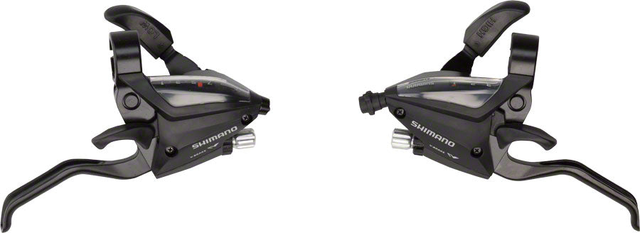 Shimano ST-EF500 3 x 7-Speed Brake/Shift Lever Set - Black
