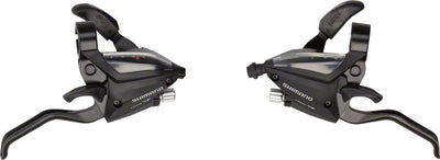 Shimano ST-EF500 3 x 7-Speed Brake/Shift Lever Set - Black