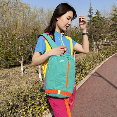 Sac à dos portable ultra-léger multicolore