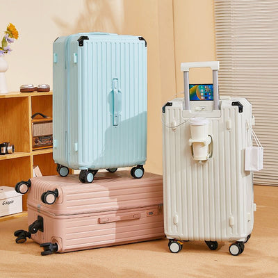 Durable Large Capacity Student Trolley Case with Password Lock