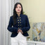 Abrigo ligero de doble botonadura con epaulettes Pure-tail Gilded