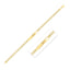 Pulsera ID de curb de oro amarillo de 14k - Accesorio elegante para el día a día
