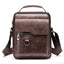 Sac messager pour homme premium - Sac bandoulière en PU cuir élégant