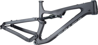 Salsa Rustler Carbon Frame - 27.5" Black/Gray Fade Small