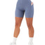 Shorts de sport croisés pour femmes avec ceinture et poches