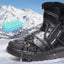 Winter Plush Snow Boots with Side Zipper for Women